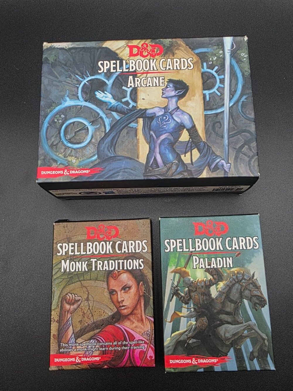 Dungeons & Dragons Spellbook Cards Arcane Incomplete